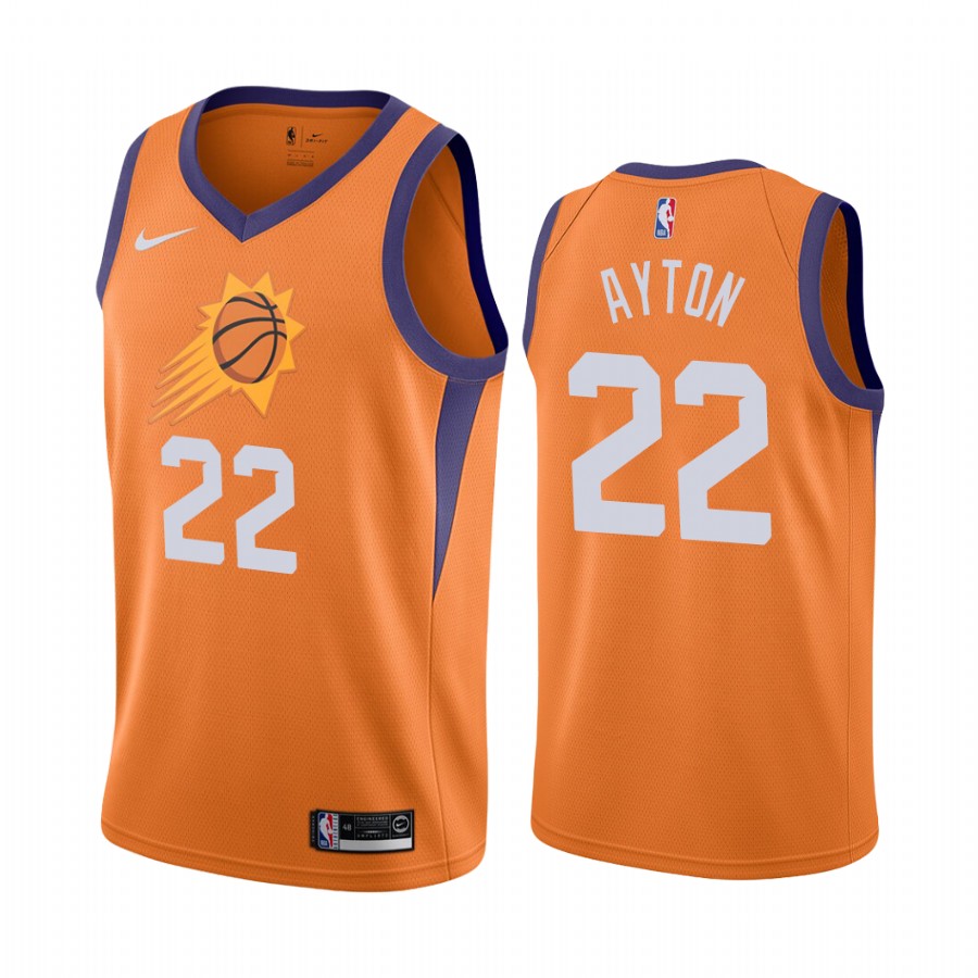 Phoenix Suns Deandre Ayton Orange Statement Jersey