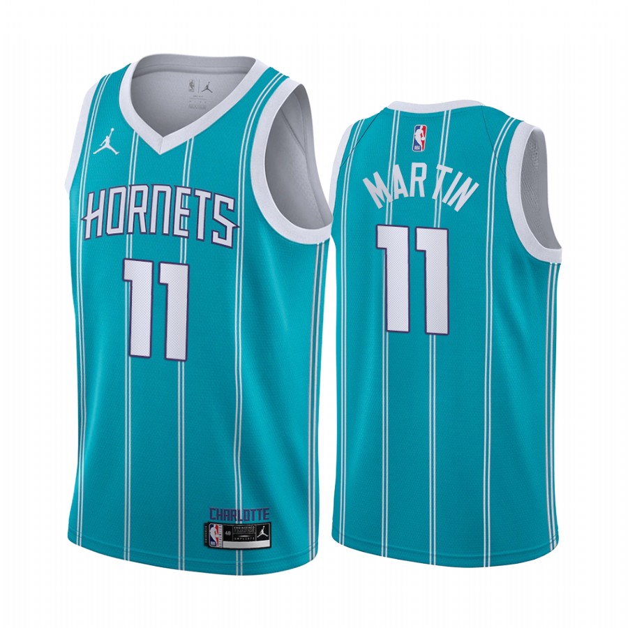 Charlotte Hornets Cody Martin #11 Teal Icon Jersey