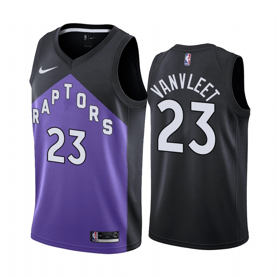 Toronto Raptors Fred VanVleet Earned Edition Purple #23 Jersey