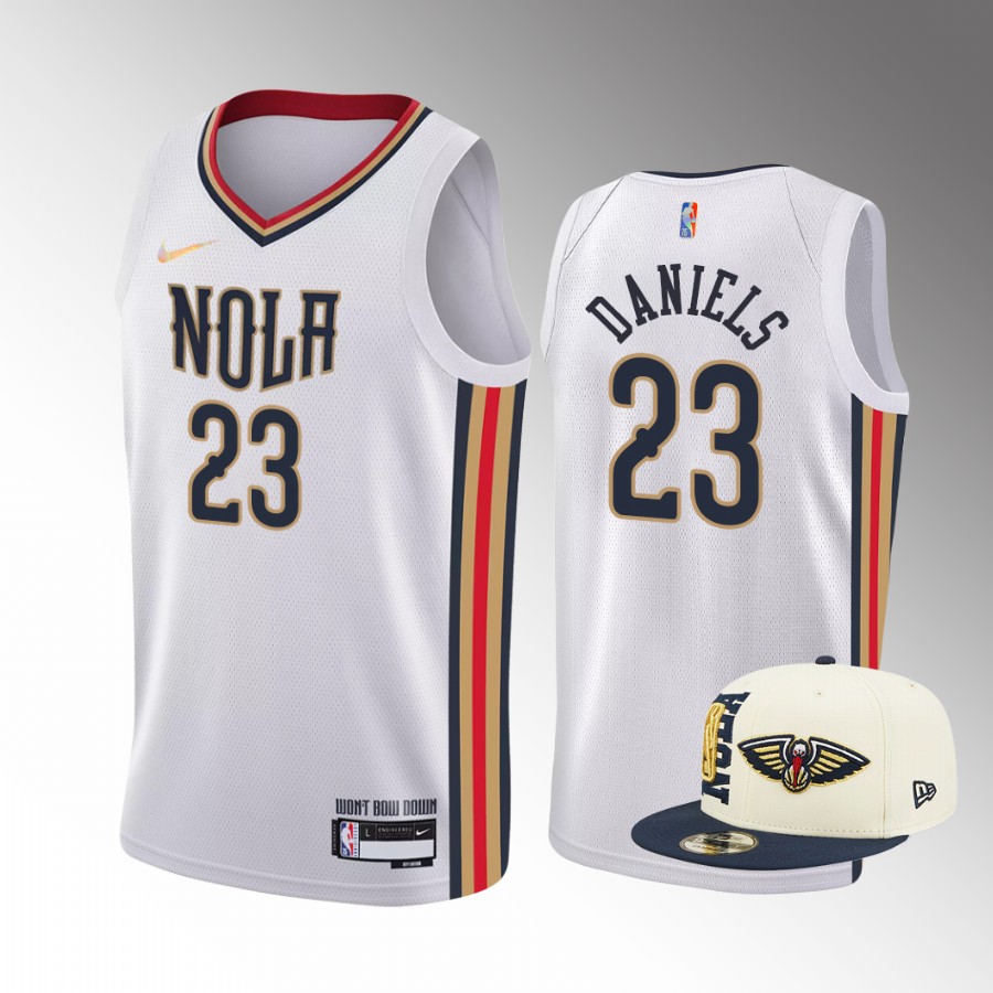 Draft Dyson Daniels New Orleans Pelicans White Jersey City Edition