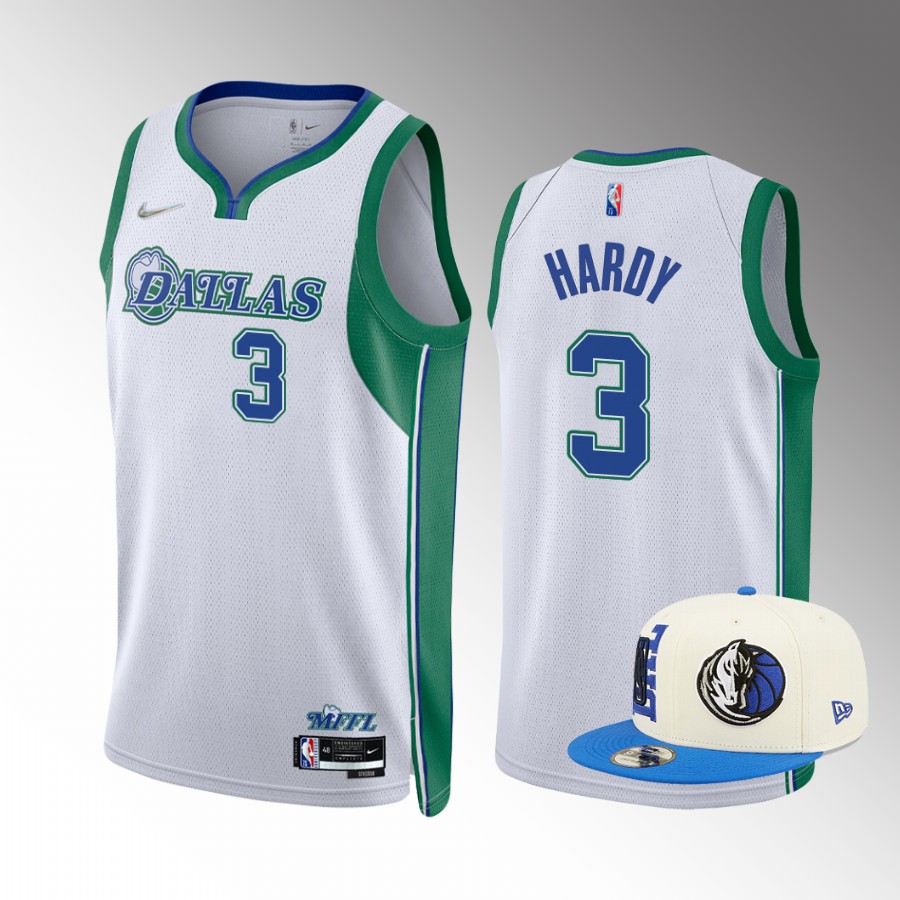 Draft Jaden Hardy Dallas Mavericks White Jersey City Edition