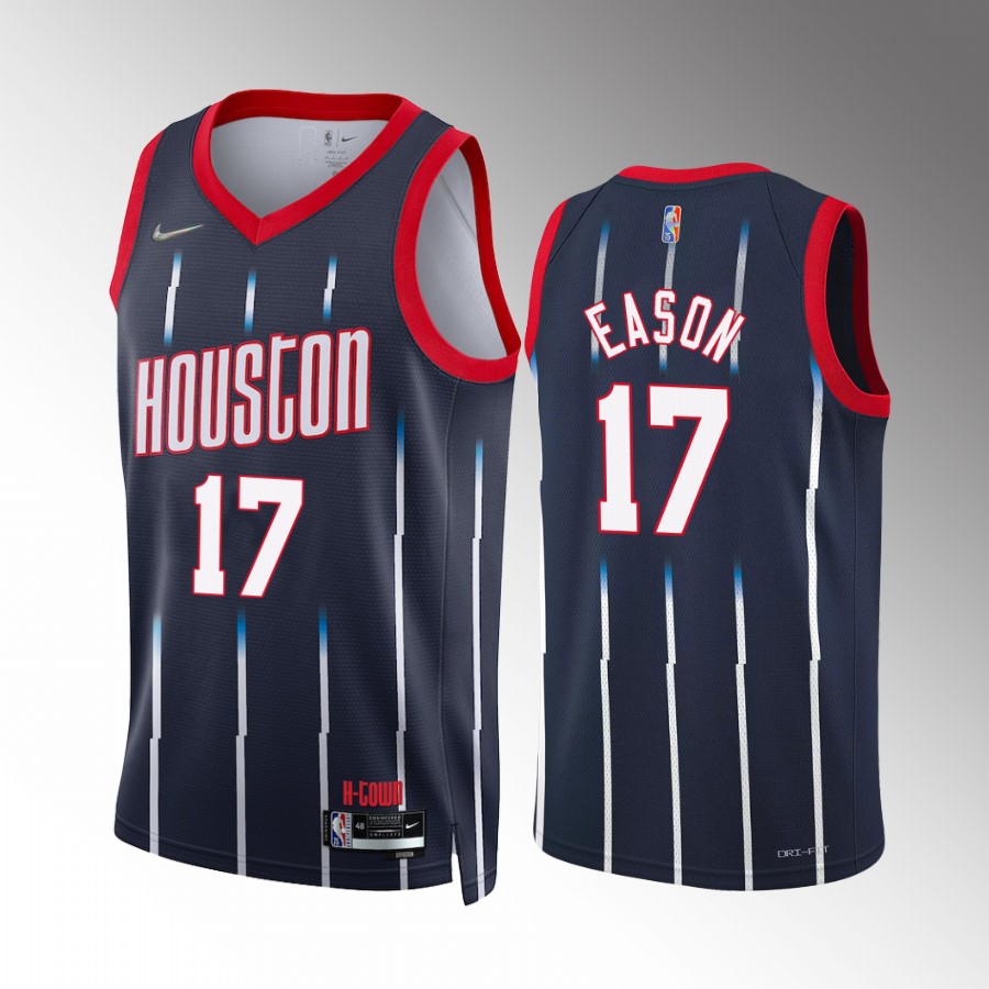 Draft Tari Eason Houston Rockets Red Jersey City Edition