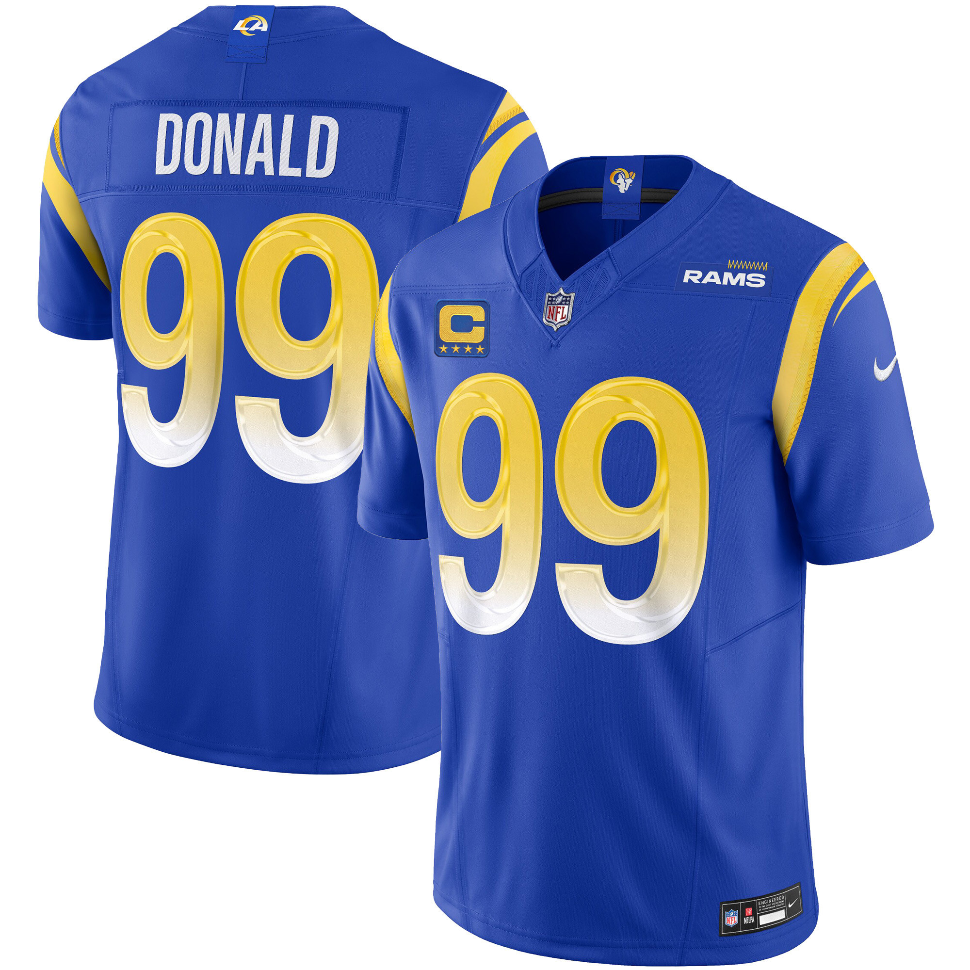 Aaron Donald Men's Los Angeles Rams Vapor Limited Royal Jersey