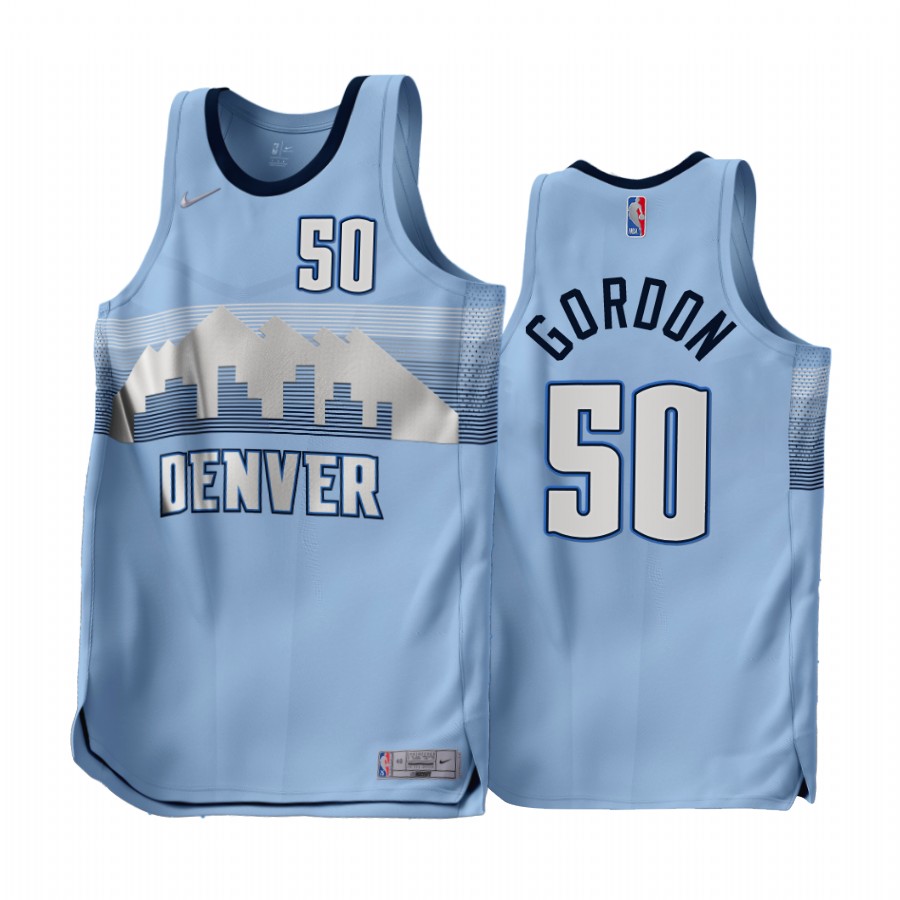 Aaron Gordon Denver Nuggets Blue #50 Earned Edition Jersey