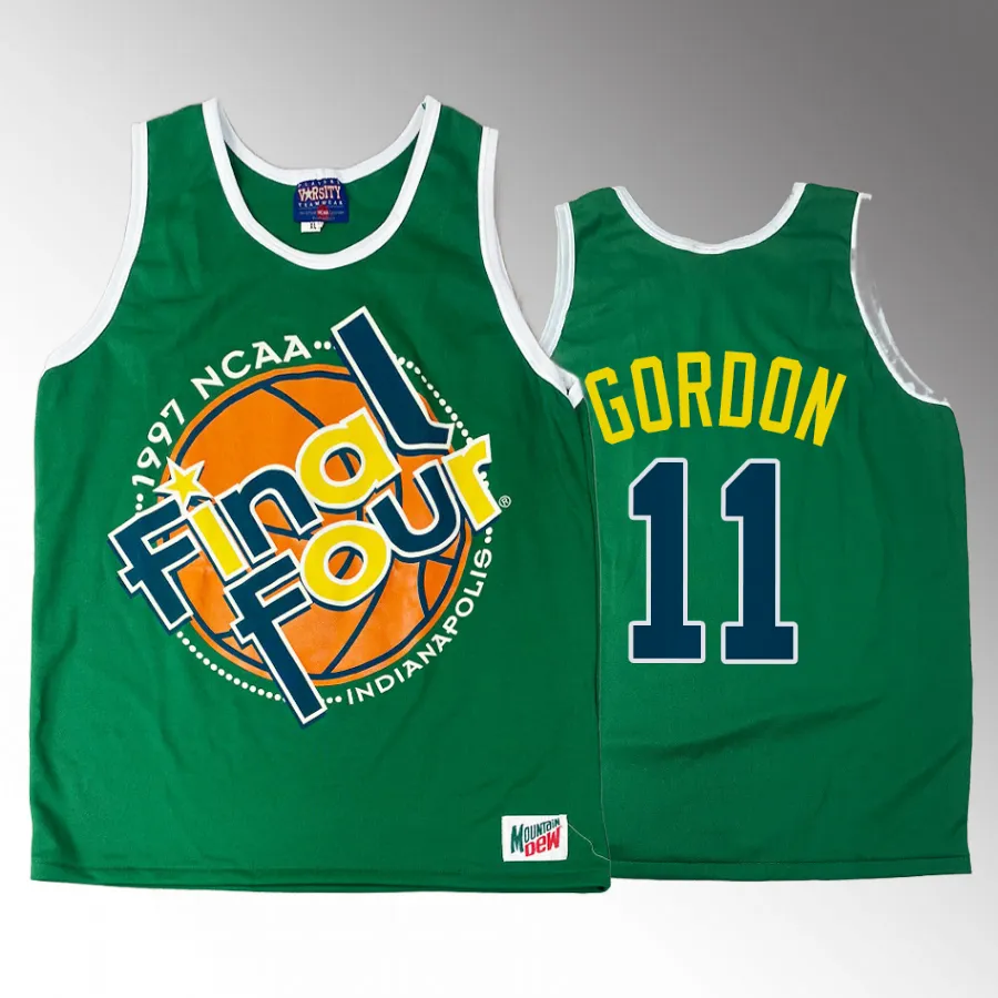 Aaron Gordon Arizona Wildcats 1997 Champions Men's Green Final Four Jersey