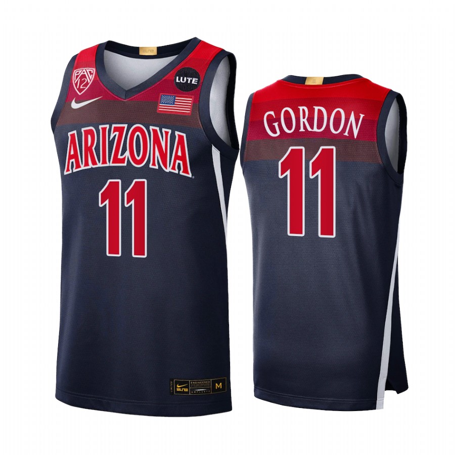 Aaron Gordon Arizona Wildcats Navy Jersey Elite Limited Alumni