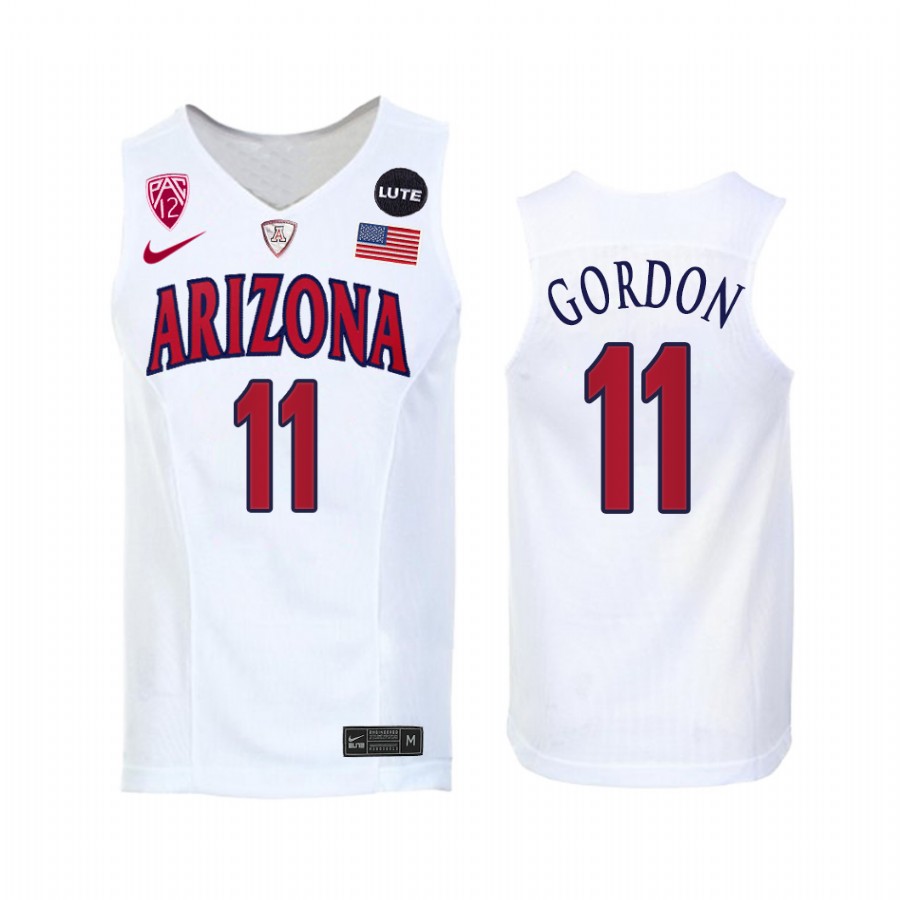 Aaron Gordon Arizona Wildcats White Jersey College Alumni