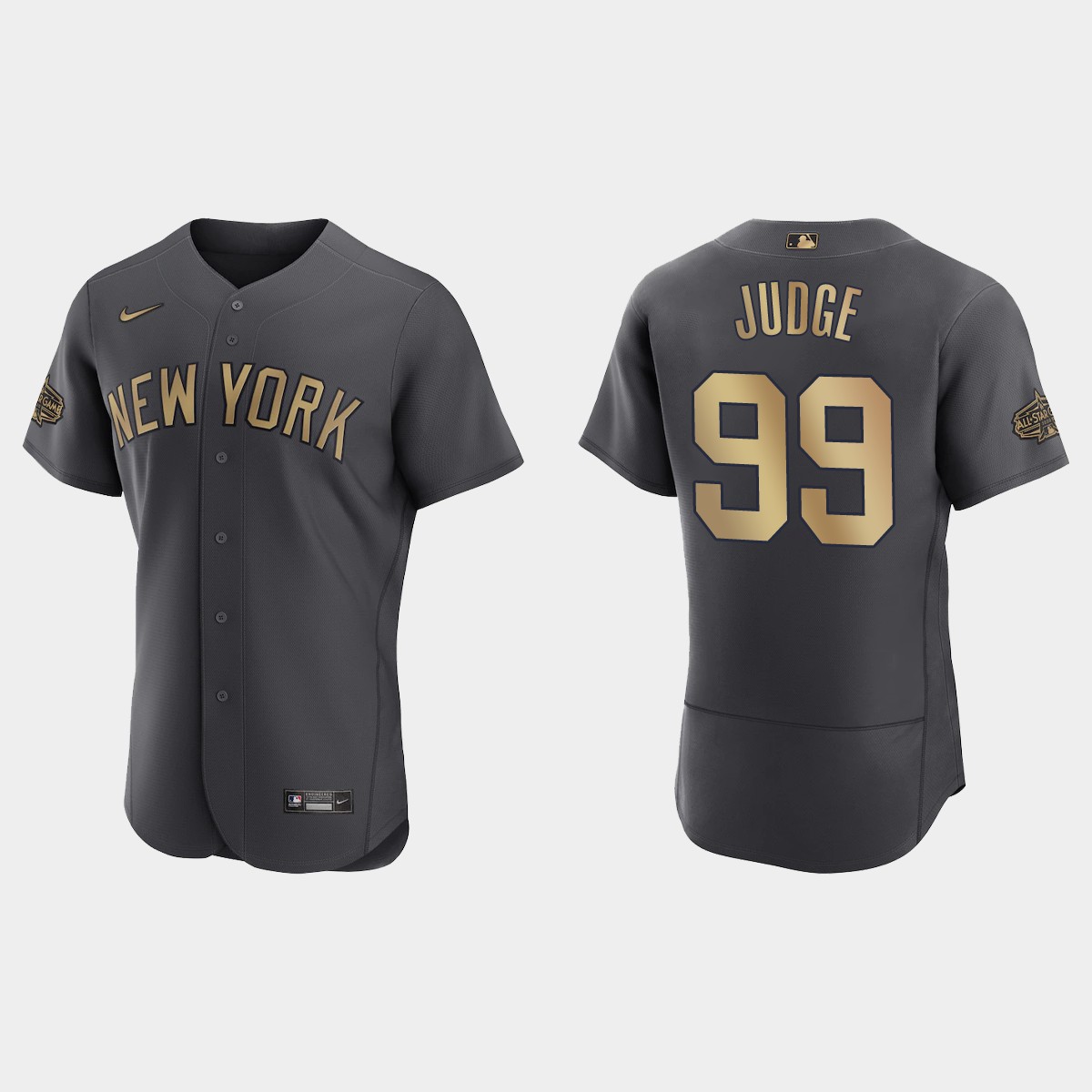 Aaron Judge New York Yankees All-Star Game Jersey - Charcoal