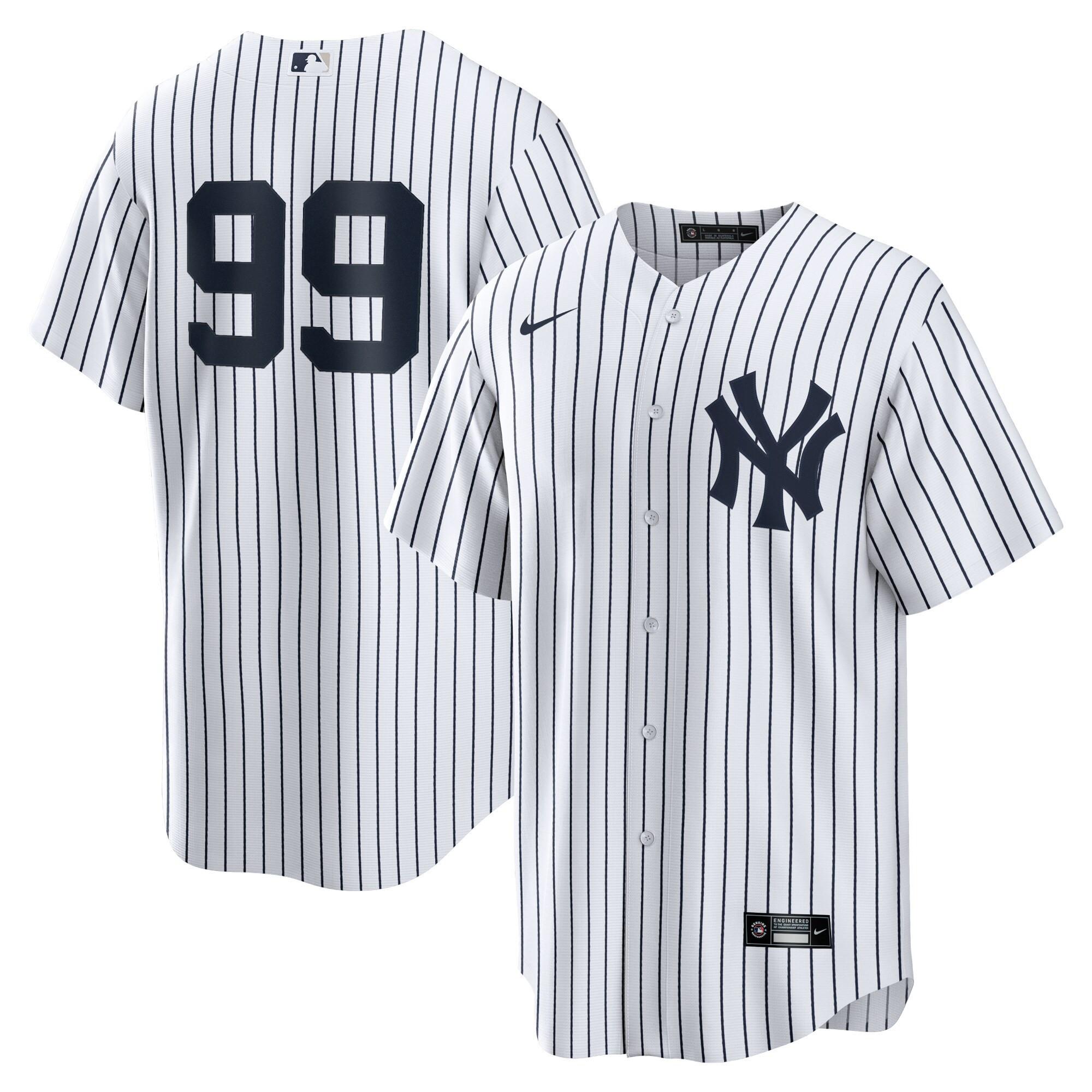 Aaron Judge New York Yankees Home Player Cool White Jersey
