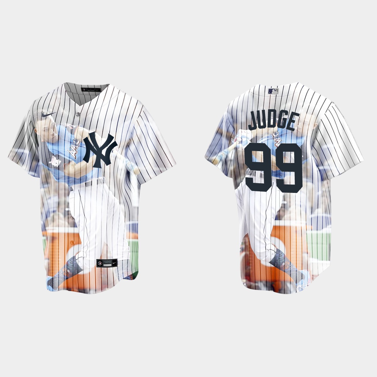 Aaron Judge's Home Run Derby Debut Graphic Jersey - White