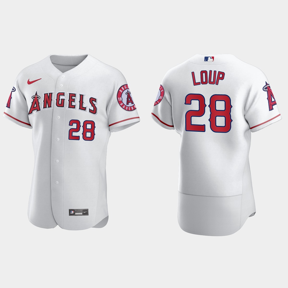 Aaron Loup Los Angeles Angels Home Jersey - White