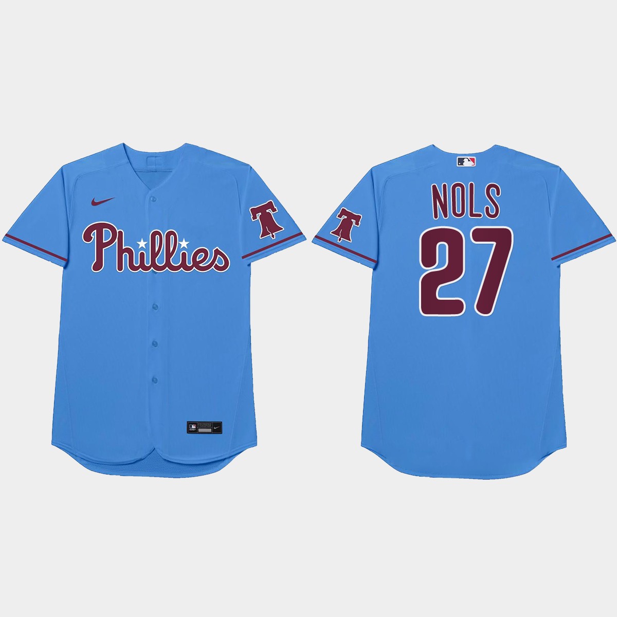 Aaron Nola Players' Weekend Nols Nickname Jersey - Blue