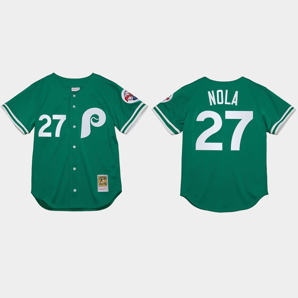 Aaron Nola Philadelphia Phillies St. Patrick's Day Jersey - Green