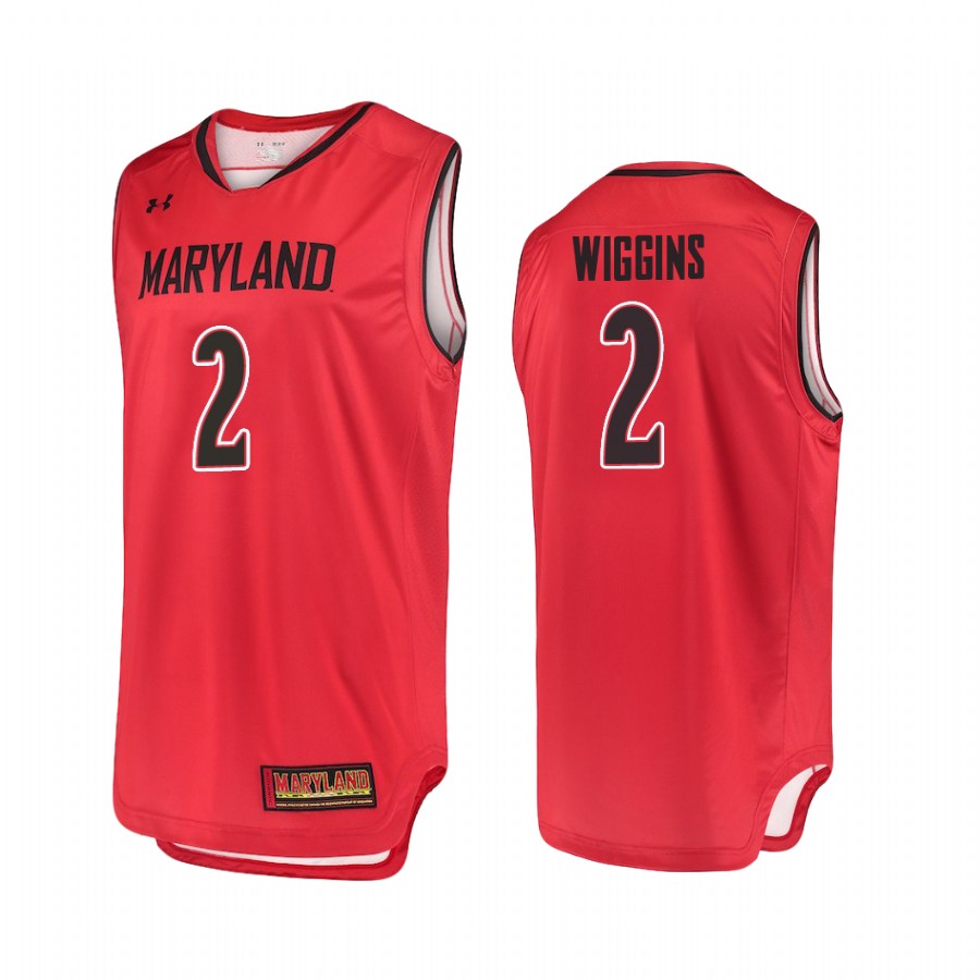 Aaron Wiggins Maryland Terrapins #2 College Jersey - Yellow