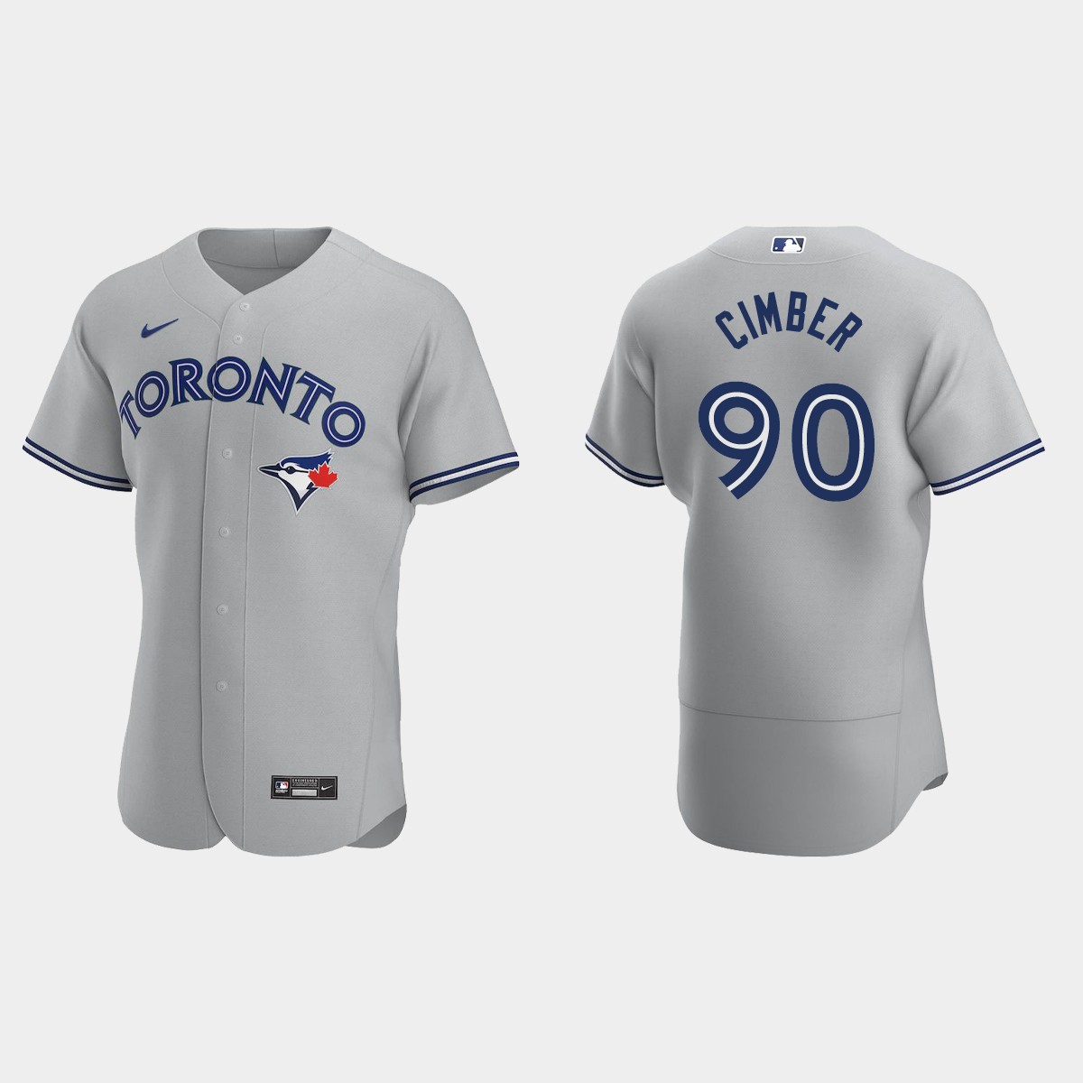 Adam Cimber Toronto Blue Jays Road Jersey - Gray