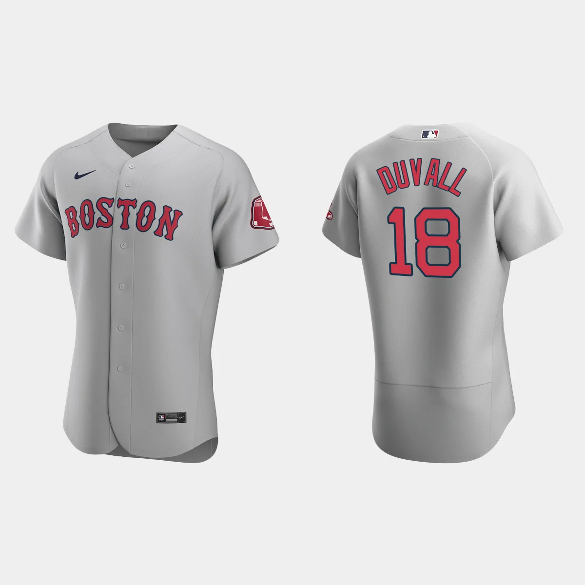 Adam Duvall Boston Red Sox Road Jersey - Gray