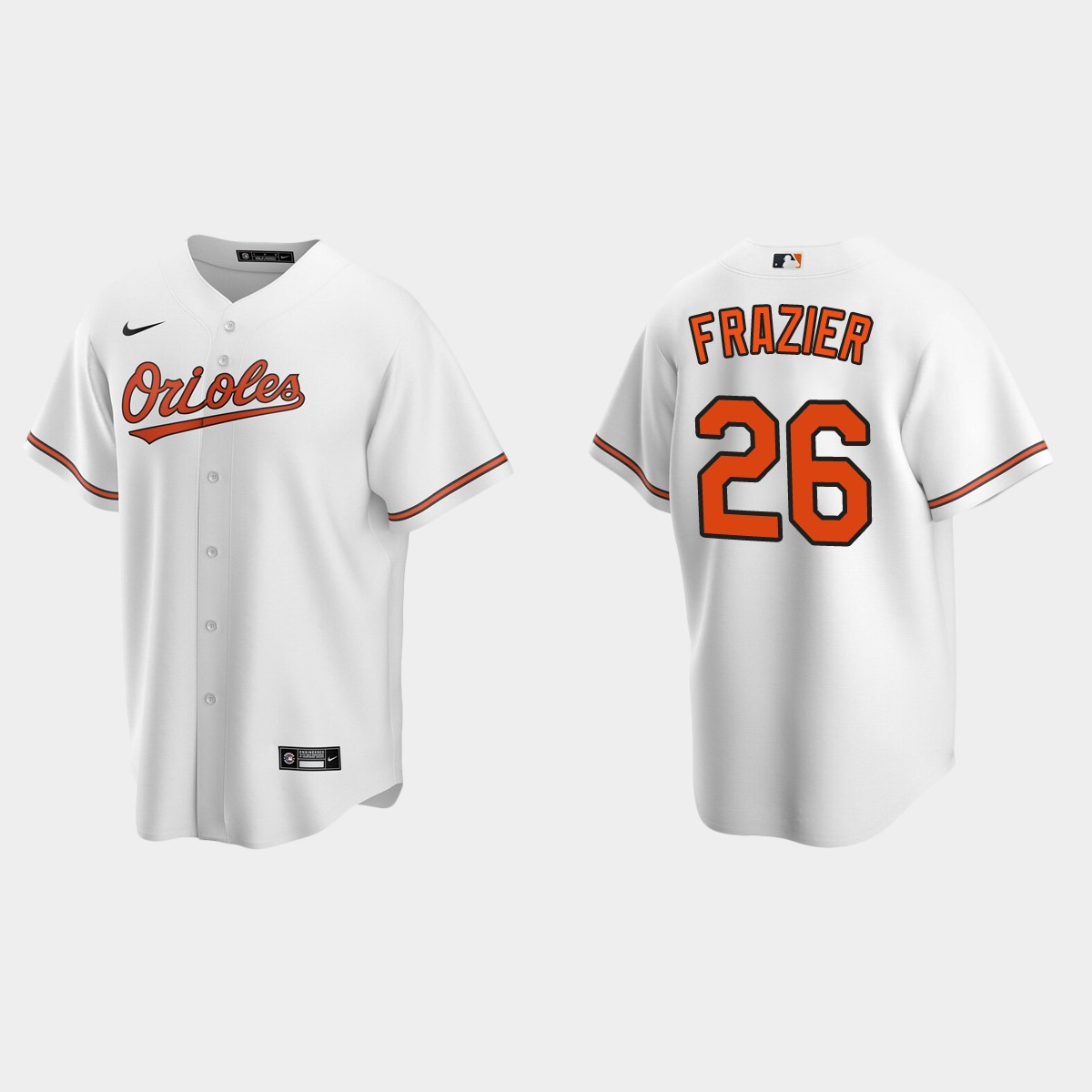 Adam Frazier Baltimore Orioles Home Jersey - White