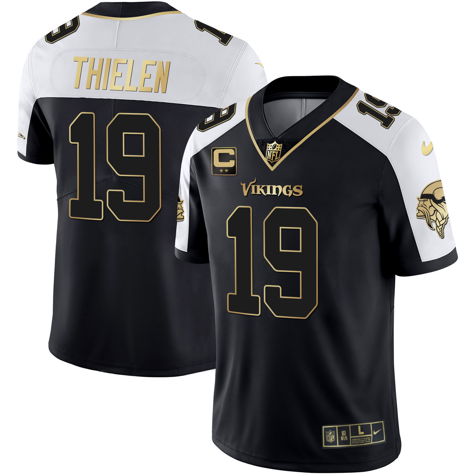 Adam Thielen Men's Minnesota Vikings Gold & Purple Alternate Jersey