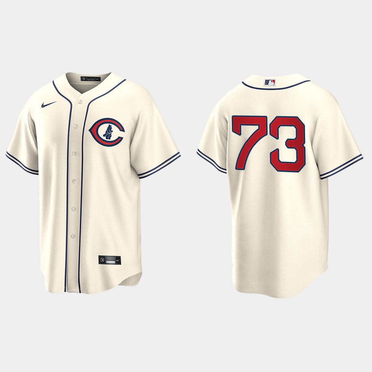 Adbert Alzolay Chicago Cubs Field of Dreams Jersey - Cream