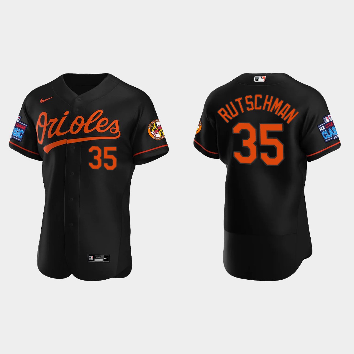 Adley Rutschman Baltimore Orioles Little League Classic Jersey - Black