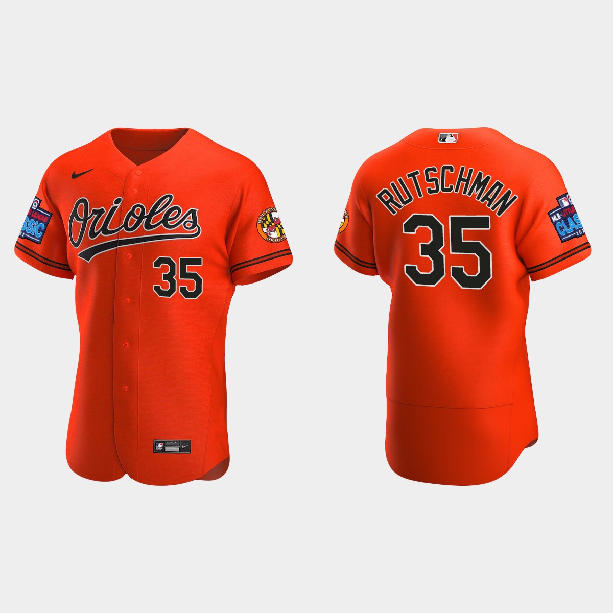 Adley Rutschman Baltimore Orioles Little League Classic Jersey - Orange