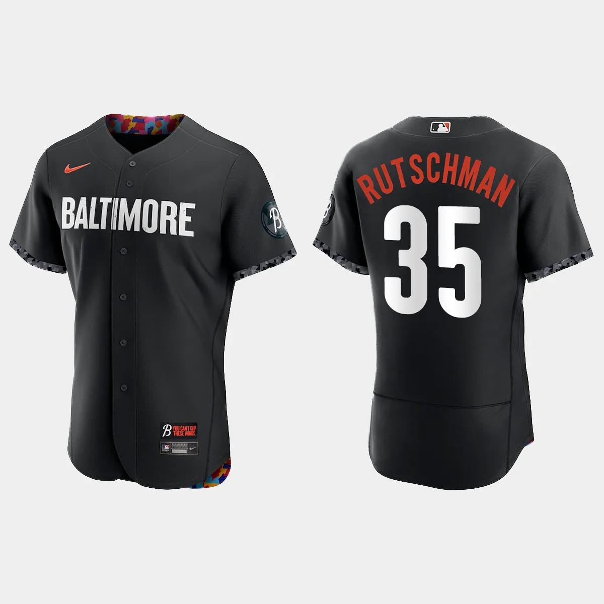 Adley Rutschman Baltimore Orioles City Connect Jersey - Black