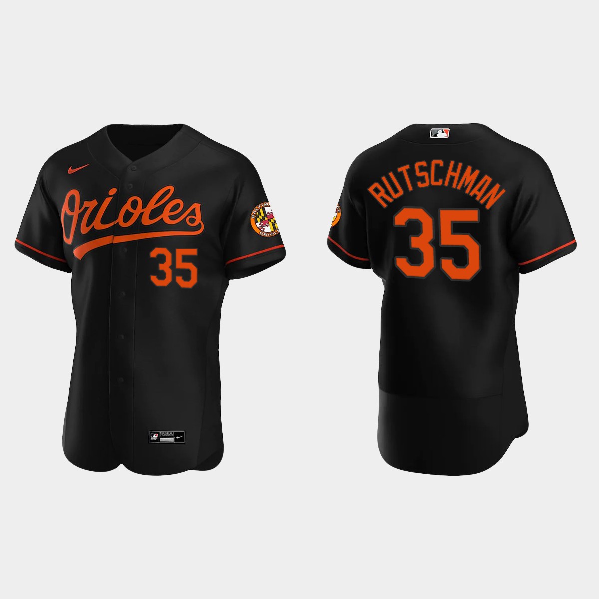 Adley Rutschman Baltimore Orioles Alternate Jersey - Black