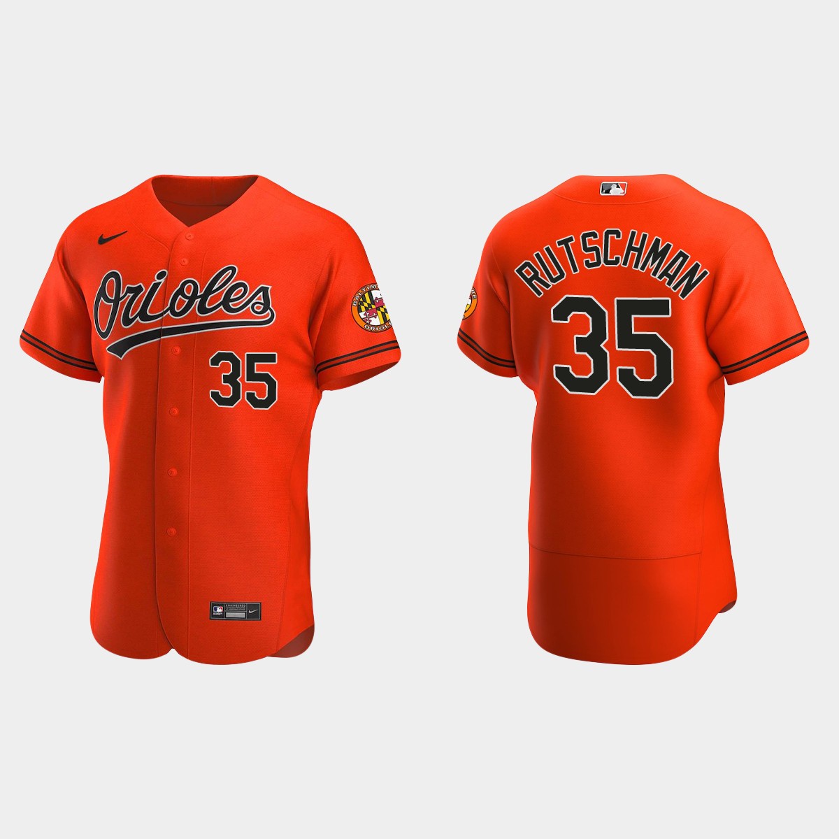 Adley Rutschman Baltimore Orioles Alternate Jersey - Orange