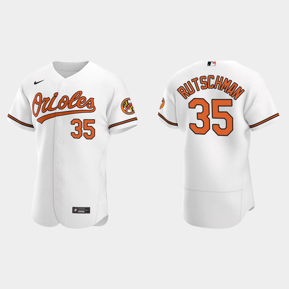Adley Rutschman Baltimore Orioles Home Jersey - White