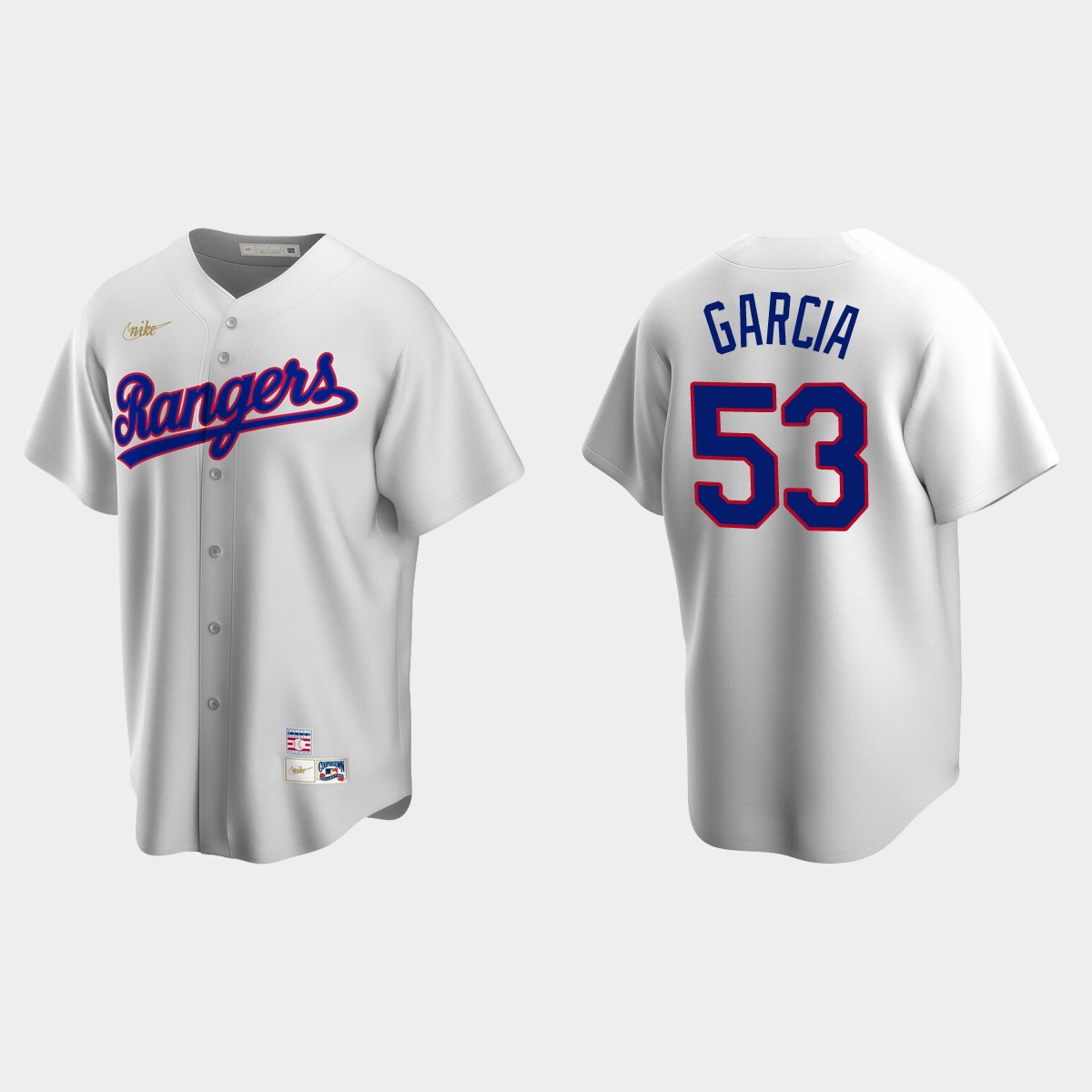 Adolis Garcia #53 Texas Rangers Cooperstown Collection Home Jersey - White
