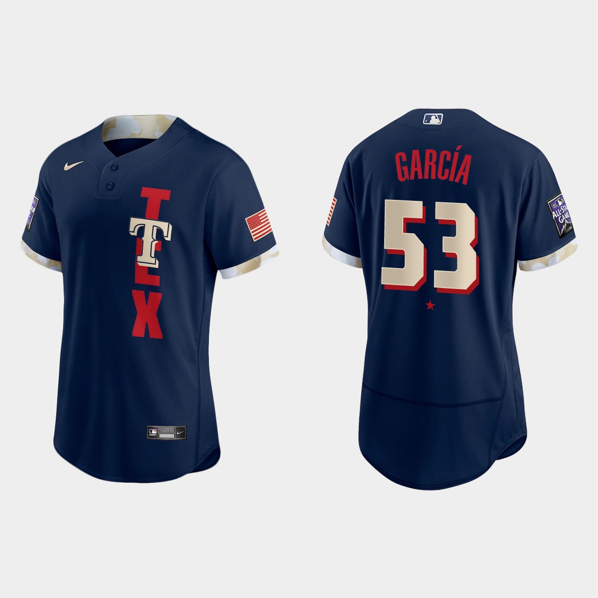 Adolis Garcia Texas Rangers All-Star Game Jersey - Navy