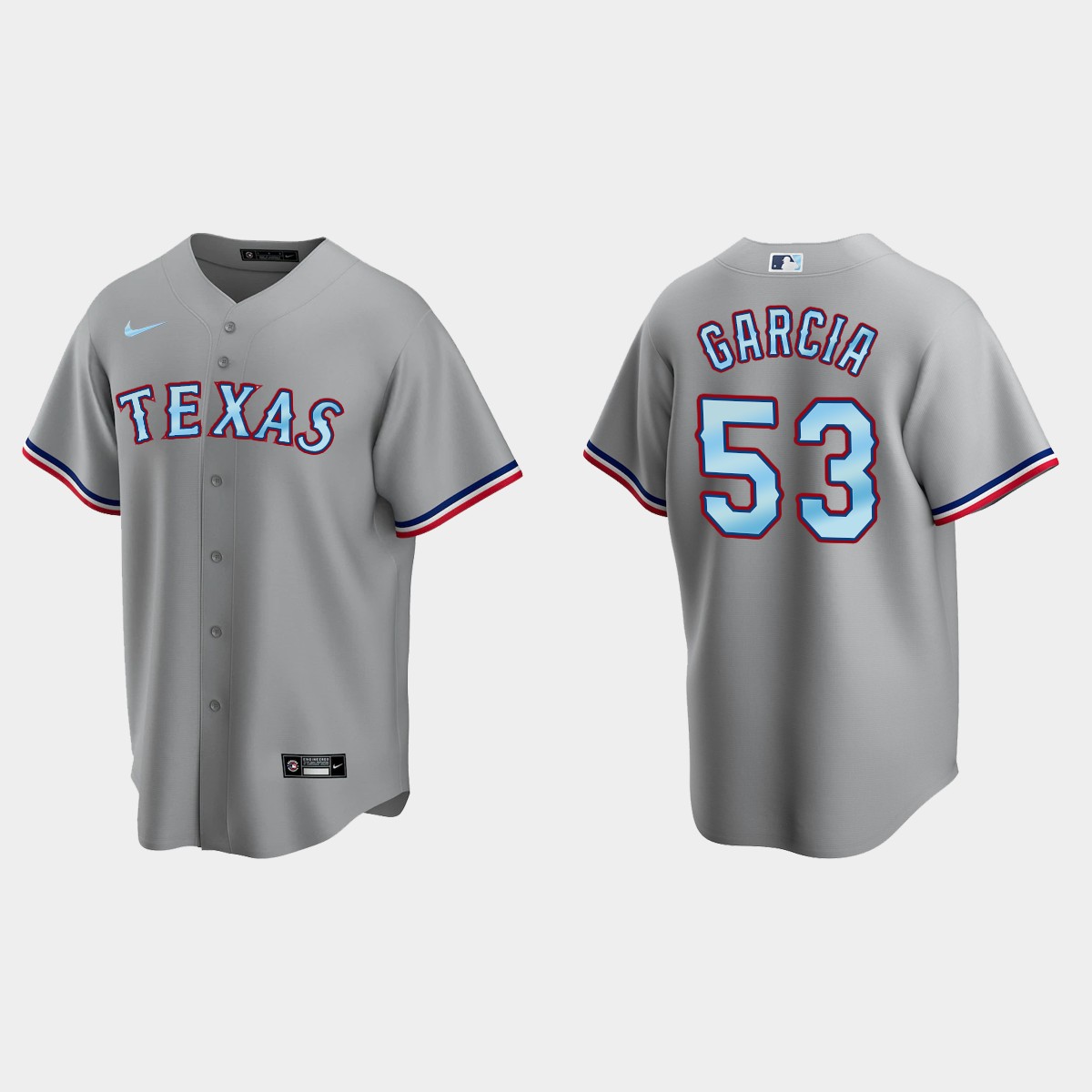 Adolis Garcia Texas Rangers Father's Day Jersey - Gray