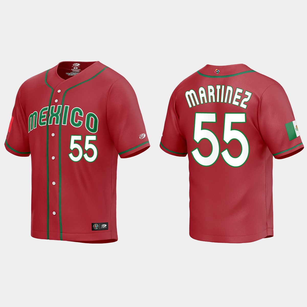 Adrian Martinez Mexico World Classic Jersey - Red