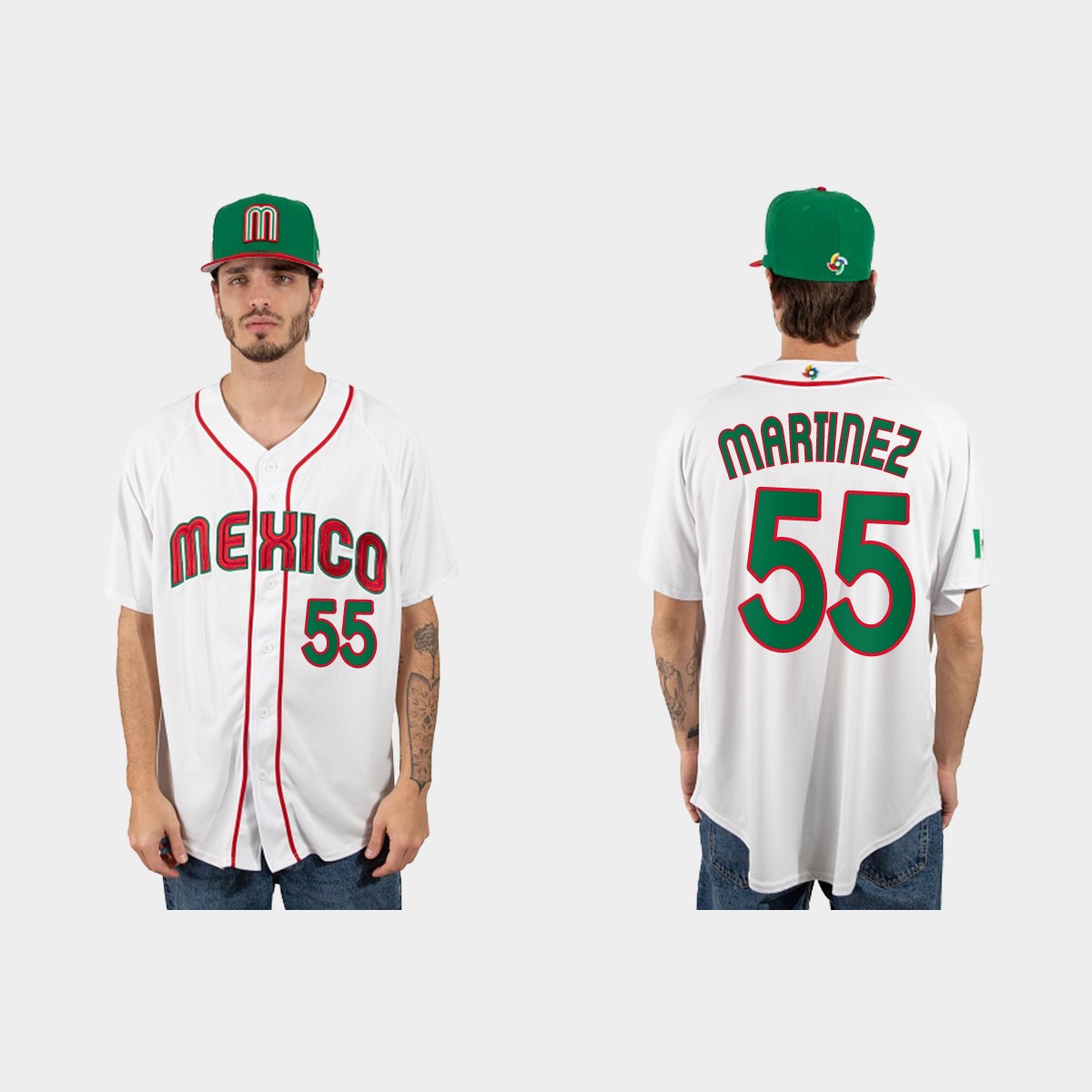 Adrian Martinez Mexico World Classic Jersey - White