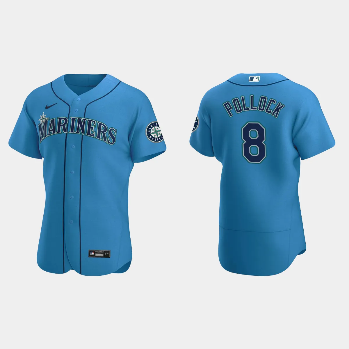 AJ Pollock Seattle Mariners Alternate Jersey - Royal