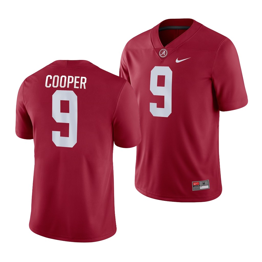 Alabama Crimson Tide Amari Cooper Men's Crimson Game Jersey