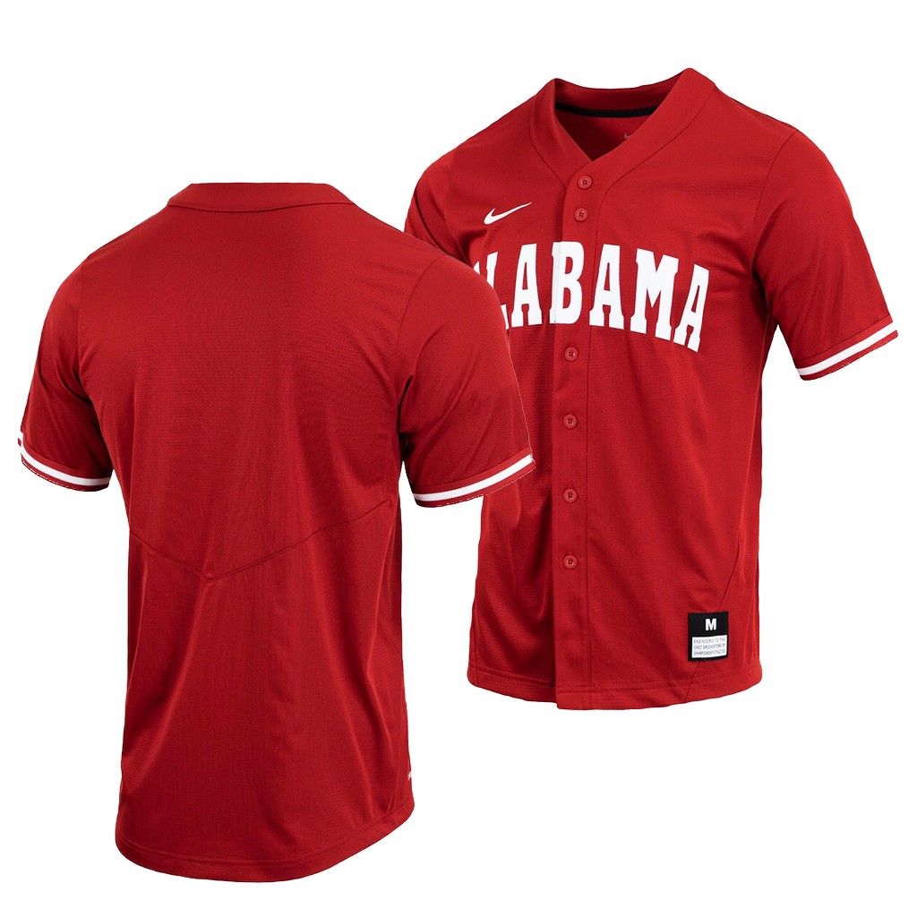 Alabama Crimson Tide Crimson Custom Jersey College