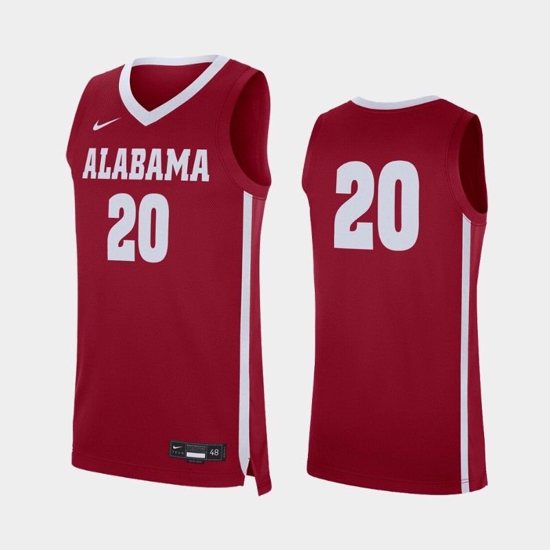 Alabama Crimson Tide Crimson Men's College Jersey