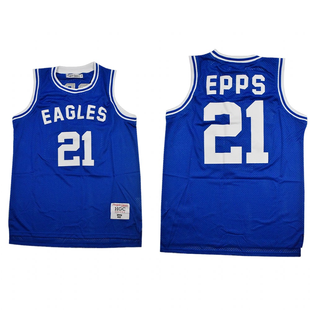 Alabama State University Tauheed Epps 2 Chainz Blue Eagles Eagles High School Jersey