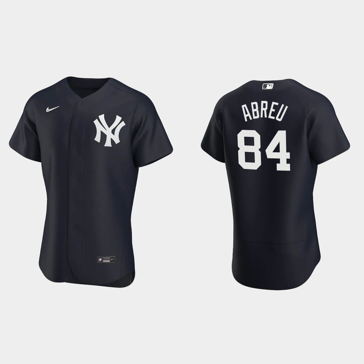 Albert Abreu New York Yankees Alternate Jersey - Navy