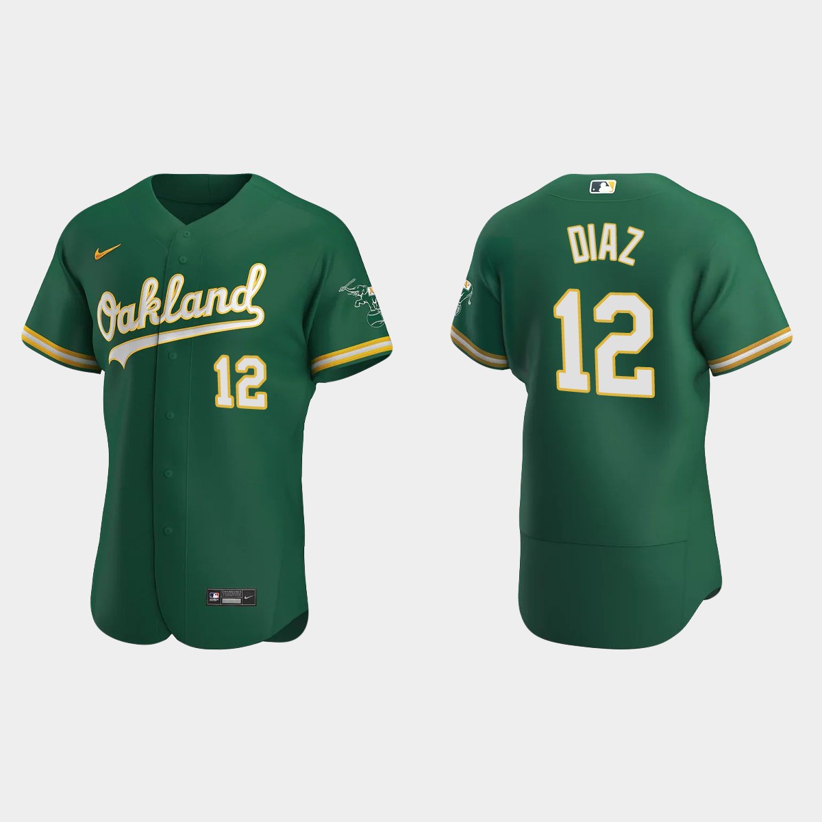 Aledmys Diaz Oakland Athletics Alternate Jersey - Kelly Green