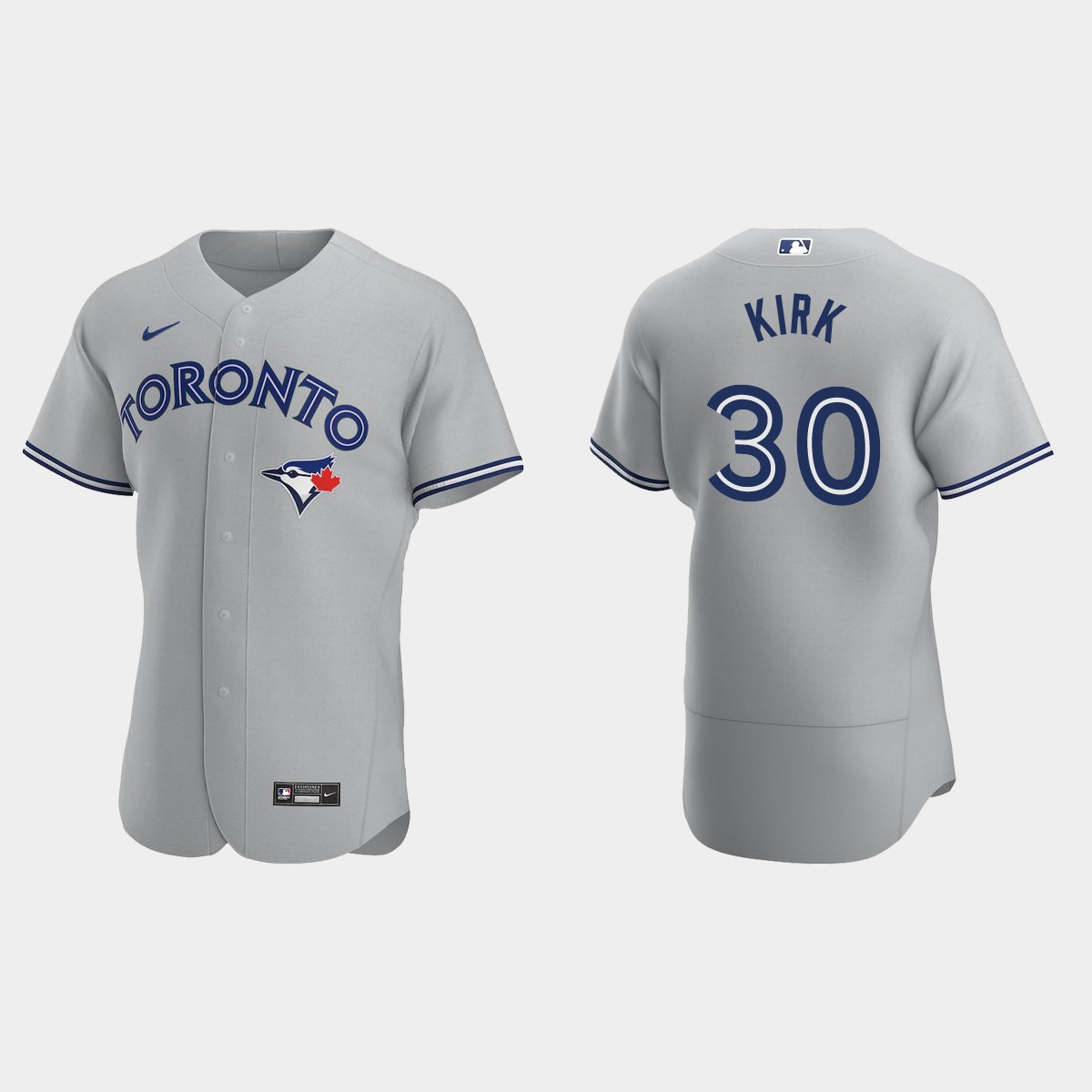 Alejandro Kirk Toronto Blue Jays Road Jersey - Gray
