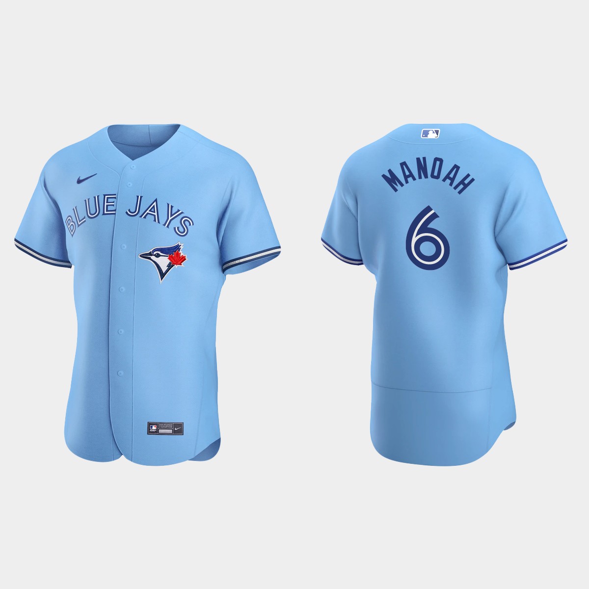 Alek Manoah Toronto Blue Jays Home Jersey - Powder Blue