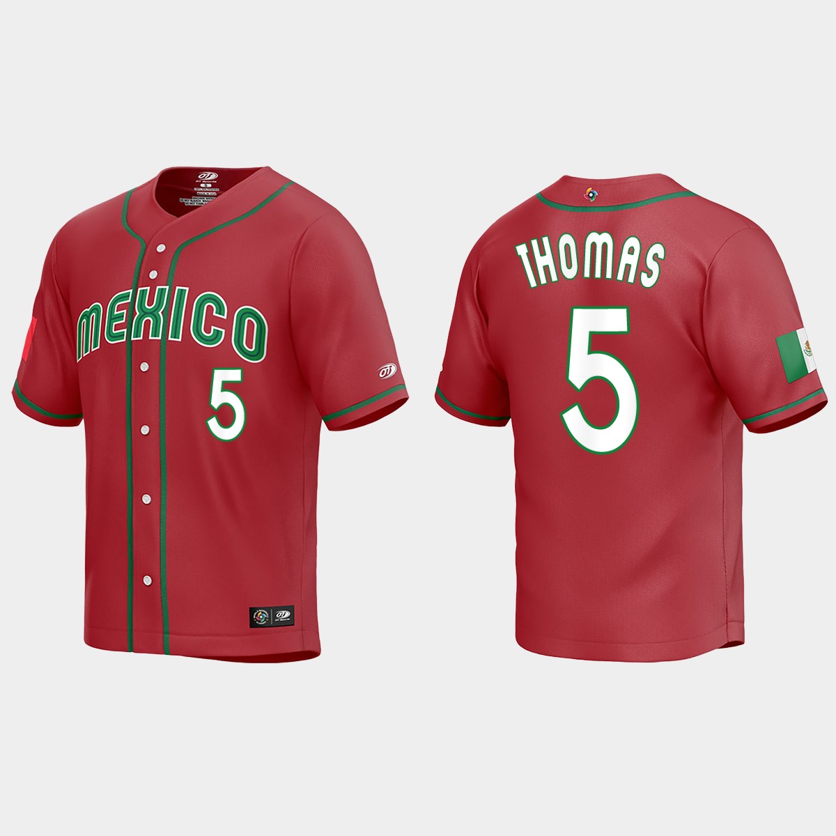 Alek Thomas Mexico World Classic Jersey - Red