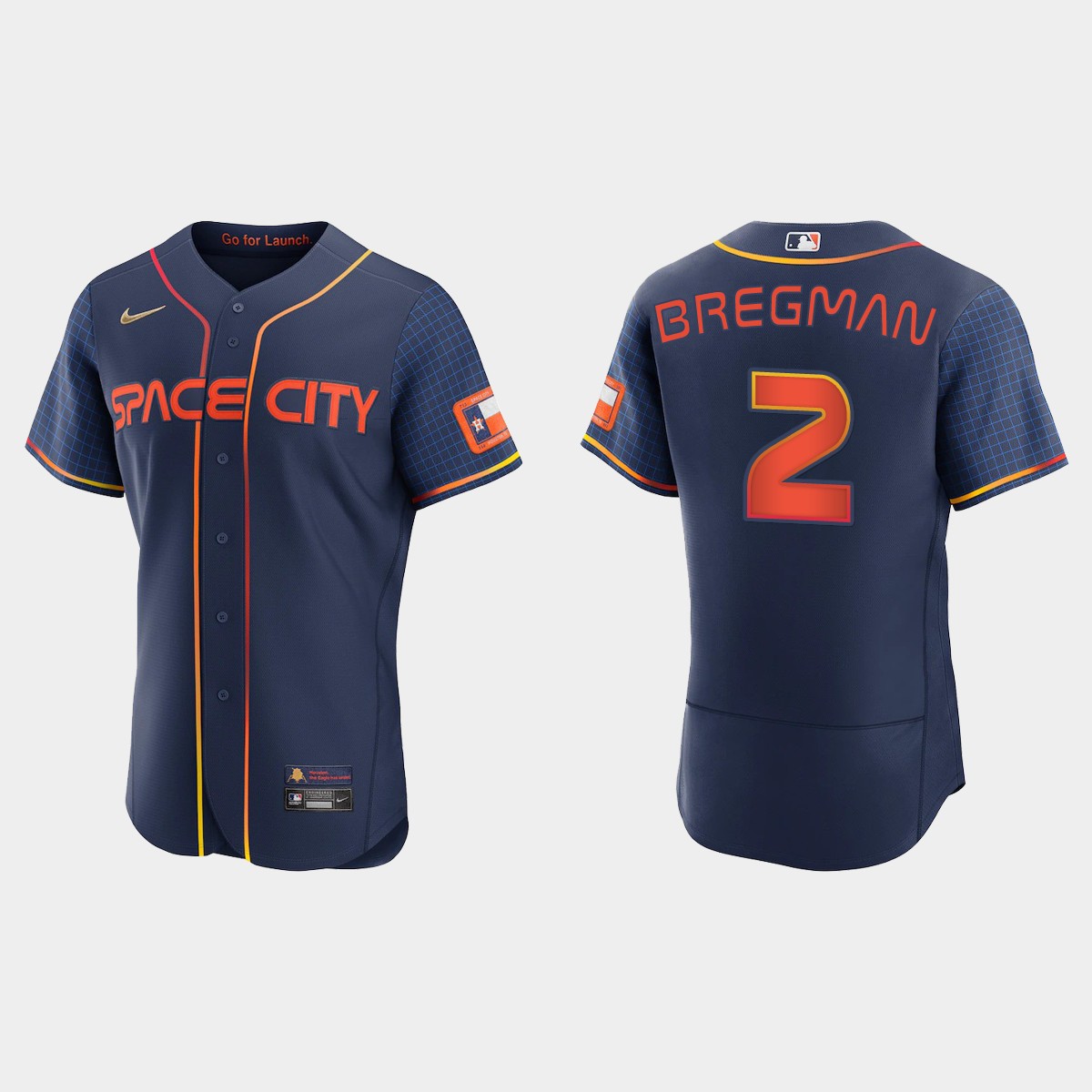 Alex Bregman Houston Astros City Connect Jersey - Navy