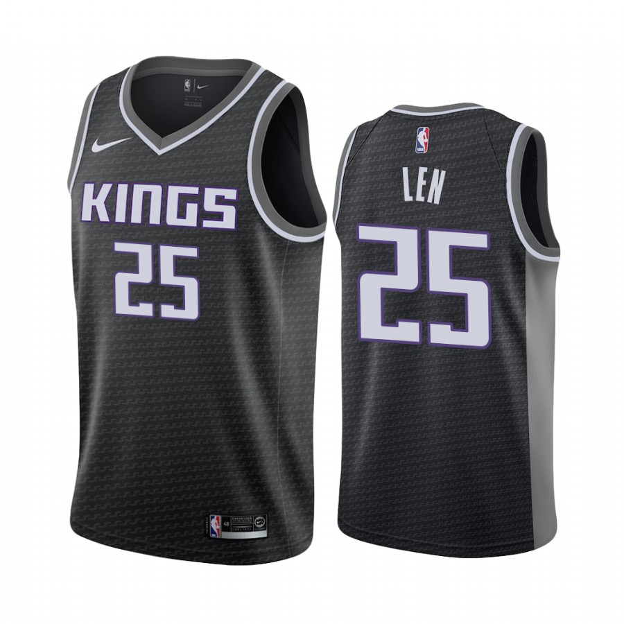 Alex Len Sacramento Kings Statement Edition Black #25 Jersey