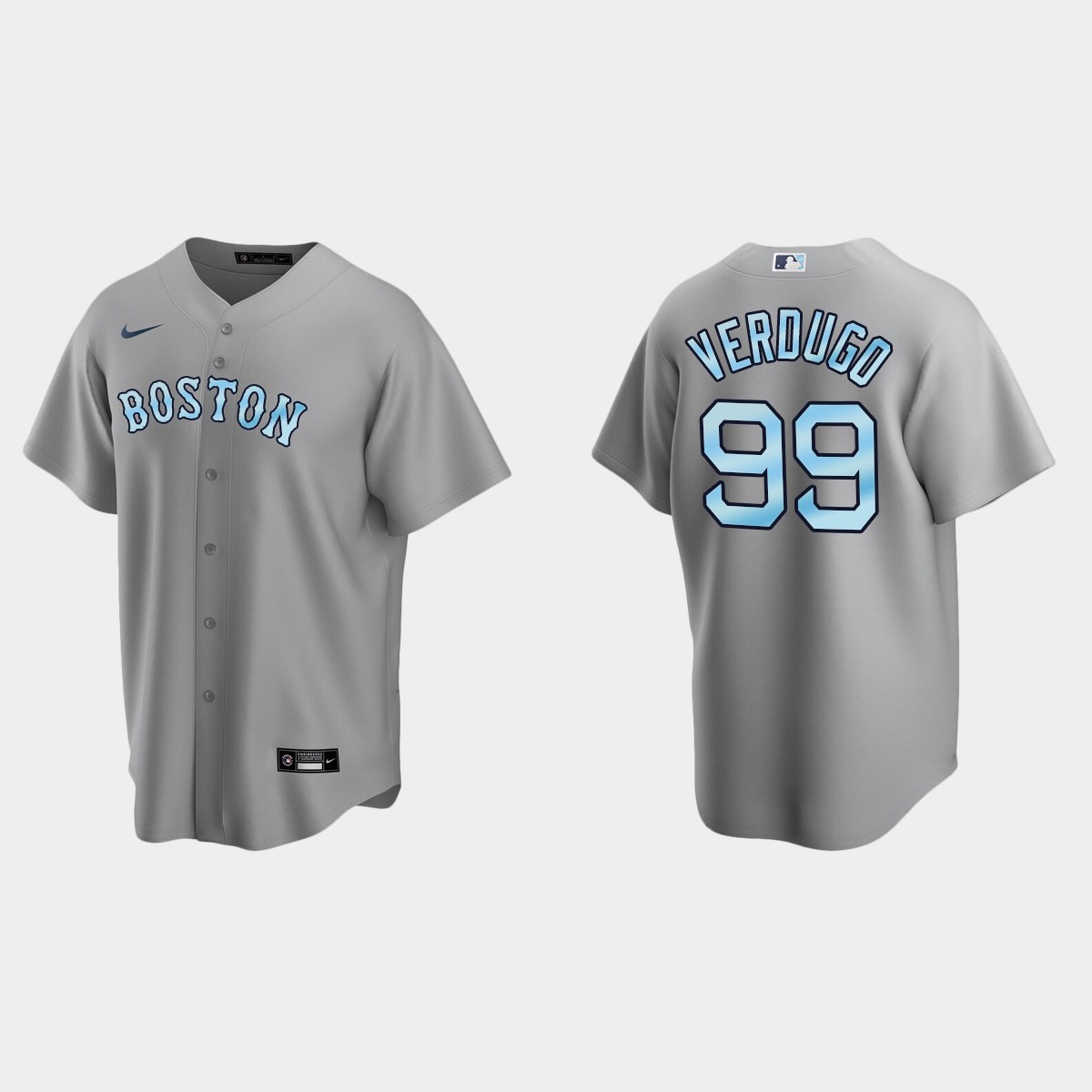 Alex Verdugo Boston Red Sox Father's Day Jersey - Gray