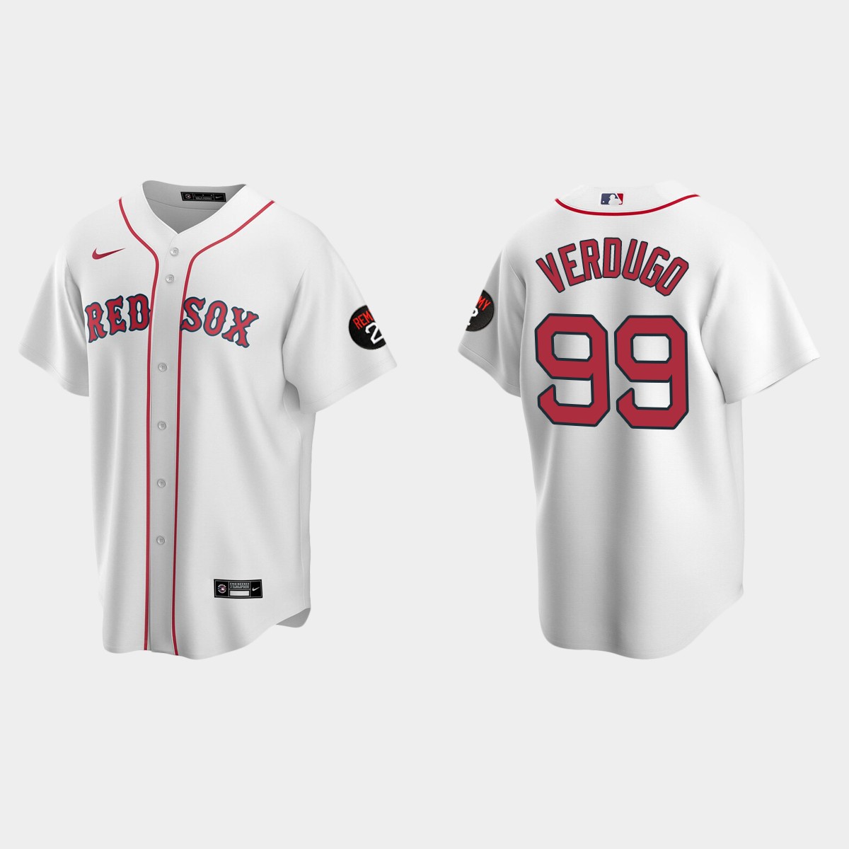 Alex Verdugo Boston Red Sox Home Jersey - White