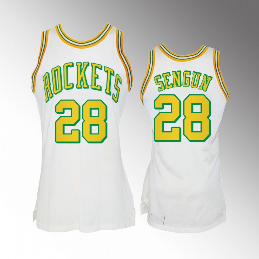 Alperen Sengun Houston Rockets #28 White Jersey Heritage 1996-1971