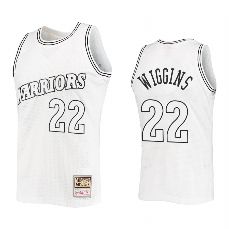 Andrew Wiggins #22 Golden State Warriors Outdated Classic Jersey White